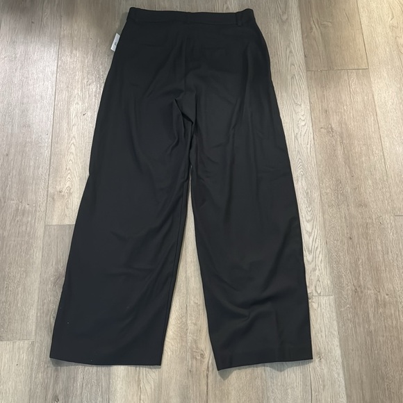 NWT! GAP Black Twill Wide-Leg Trousers - Multiple🔹 - Picture 6 of 8